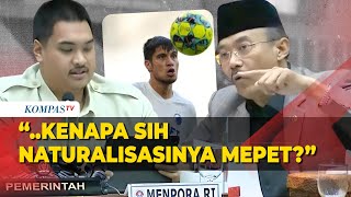 Anggota DPR Pertanyakan Hal Ini Ke Menpora Dito Soal Timnas Indonesia Kenapa Naturalisasinya Mepet [upl. by Carmena]