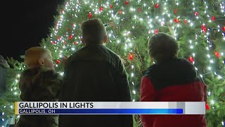 Gallipolis in Lights returns kicking off holiday season with fireworks [upl. by Noreht145]