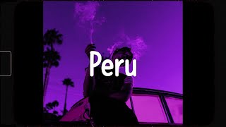 Fireboy DML  Peru Lyrics [upl. by Garv]