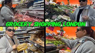 Grocery shopping London  Local grocery shop  Halal Meat  Urdu and Punjabi [upl. by Grady]