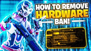 Fortnite HWID Spoofer  How To Remove A Hardware Ban Step By Step [upl. by Reivad]