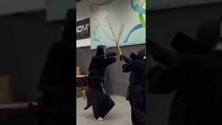 Kendo shiai demonstration [upl. by Eyde]