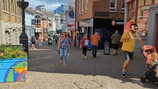 Walking Tour Basingstoke Town  England [upl. by Aidole]