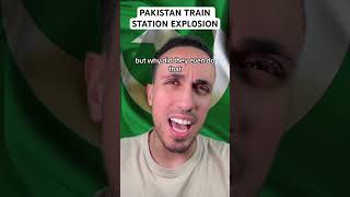 Pakistan Train Station Explosion [upl. by Aubyn]