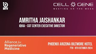 Iqvias Amritha Jaishanka talks to IBTV at Meeting on the Mesa in Phoenix [upl. by Anawk]