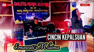 Live daleta musik CINCIN KEPALSUAN Ernawati M laima [upl. by Atteloc797]