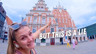 48 hours in Riga Latvia Low Cost and HighQuality European Life [upl. by Gem]