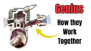 How the 2Stroke Engine amp Carburetor Work Together [upl. by Stephens]