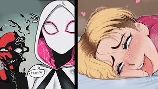 SpiderGwen Vs Venom  Comic Dub [upl. by Trebeh]