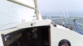 StarLyte  ODay 22 Sailing on Lake Erie  Great Lakes Part 1 [upl. by Htrag741]