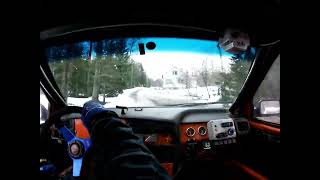 Enset Rallisprint 2522024 2 kierros Leiviskä [upl. by Atirac]