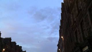 Edinburgh tattoo 2011 flyby Typhoon afterburner [upl. by Adiene721]