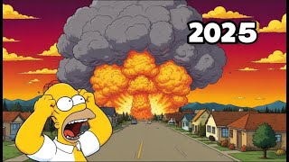 Le Terrificanti Previsioni dei Simpsons Per il 2025 [upl. by Alleahcim]