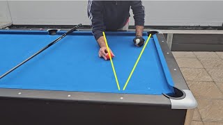 How To Shoot Bank Shots In Pool Using Diamonds [upl. by Salinas]