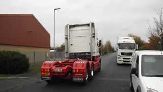 SCANIA T580 V8  TruckMax Smoothline TwinStacks  Awesome V8 Sound [upl. by Eema]