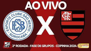 SÃO BENTO X FLAMENGO AO VIVO  2ª RODADA  FASE DE GRUPOS  COPINHA 2024 NARRAÇÃO RAFA PENIDO [upl. by Moses200]