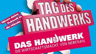 Tag des Handwerks Handwerkskammer HWKBGE Aachen Die Wirtschaftsmacht von Nebenan Impressionen [upl. by Alyks]