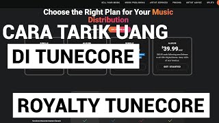 Cara Tarik Uang Di TuneCore  Tutorial WD Di TuneCore [upl. by Calli]