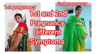 My first pregnancy and 2nd pregnancy different symptomsbaby girl and boy symptomsvlog viral [upl. by Mariand]