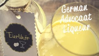 German Egg Liqueur  Advocaat Style [upl. by Nilat14]