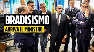 Bradisismo a Pozzuoli arriva il Ministro Sangiuliano quotLa priorità è la tutela delle personequot [upl. by Lallage]