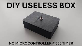 DIY useless box without microcontroller [upl. by Seni]