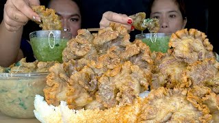 CHICHARON BULAKLAK x MUNGGO SOTANGHON MUKBANG  PUTOK BATOK  MUKBANG PHILIPPINES  FILIPINO FOOD [upl. by Emlynn390]