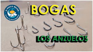 BOGAS  TIPOS DE ANZUELOS [upl. by Aiuqal]