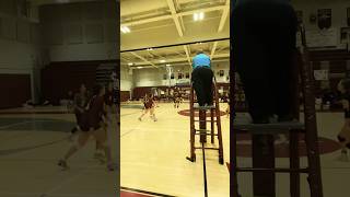 Wide FishBowl VolleyBall View 🤨 Hope it good 😊 fish view volleyball [upl. by Nollahs]