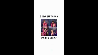 Teen birthday party ideas 🎊 birthdayparty birthdaycelebration shorts [upl. by Umeh]