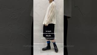 【 2024 AW collection to touch ＆ KELEN 】mahabalar fleece middle turtle pullover ＆ COCOON SHORT PANTS [upl. by Webster182]