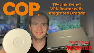 TP Link 3in1 VPN Router with Integrated Omada Controller [upl. by Petulah883]