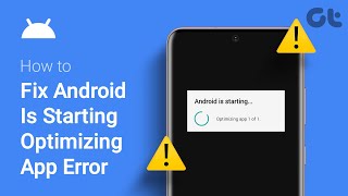 How to Fix Android is Starting Optimizing App Error  What is Android is Starting App Error [upl. by Osswald409]