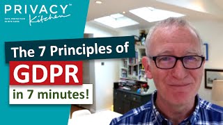 What are the 7 principles of GDPR [upl. by Sedinoel]