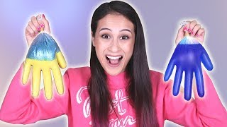 MYSTERY SLIJM HANDSCHOENEN CHALLENGE  Slime Sunday [upl. by Ciel]