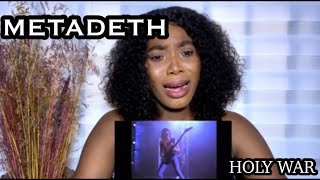 FIRST REACTION to MEGADETH  HOLY WARS The Punishment Due [upl. by Anirtek]