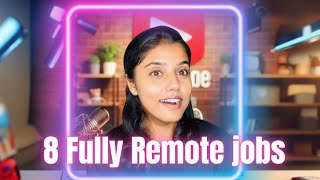 Top 8 Work From Home Jobs 2024  Hiring Across India No Experience [upl. by Reinke67]