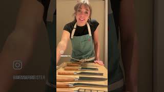 Olivia Tiedemanns knife set The Oliva messermeister [upl. by Uzziel]