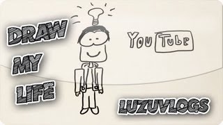 DRAW MY LIFE  LuzuVlogs [upl. by Aleirbag]