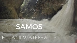 Potami Waterfalls Samos GoPro [upl. by Larina]