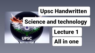 SCIENCE AND TECHNOLOGY  UPSC  syllabus analysis and introduction Cellular Biology upsc [upl. by Adoc]