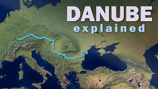 The Danube River explained in under 3 Minutes [upl. by Gauntlett]