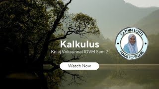 KALKULUS PENGAMIRAN ULANGKAJI [upl. by Schott]