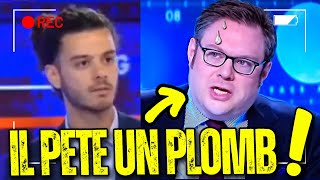 Ce journaliste pro RN et 🇮🇱 PÈTE UN PLOMB sur un député du Front Populaire [upl. by Akehsay253]