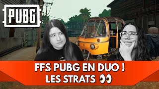 FFS PUBG en Duo  Les strats 👀 Feat Chloé [upl. by Yknarf]