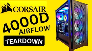 Corsair 4000D Teardown and Specs  Awesome Airflow Gaming Case [upl. by Anne-Corinne870]