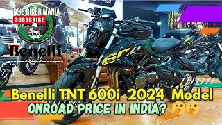 Benelli TNT 600i 2024 model  600i Launch date in india on road price🤔All Spec PowerTop speed [upl. by Assenay]