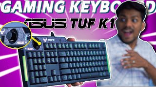 ASUS TUF K1 RGB Premium Gaming Keyboard Review  Worth Buying [upl. by Scammon]