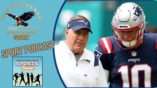 Damien Harris Blames Belichick for Mac Jones’ Struggles  GSMC Sports Podcast [upl. by Leirum314]