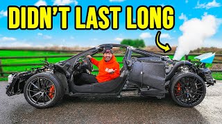 I ATTEMPTED TO DRIVE MY WRECKED MCLAREN 720s [upl. by Osy162]